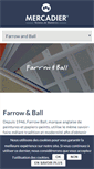 Mobile Screenshot of farrow-and-ball.mercadier.fr